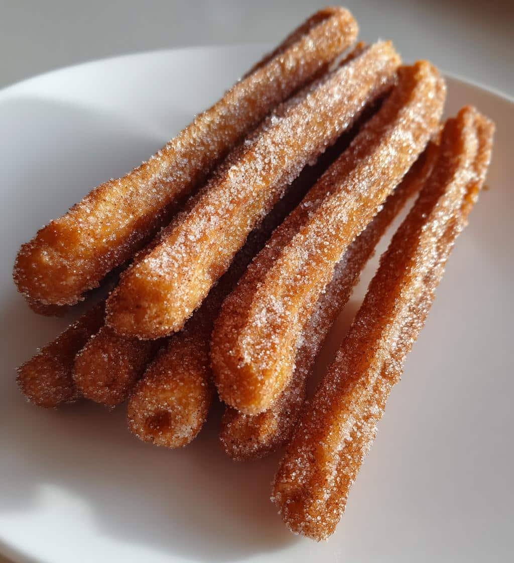 Air Fryer Easy Cinnamon Roll Churros
