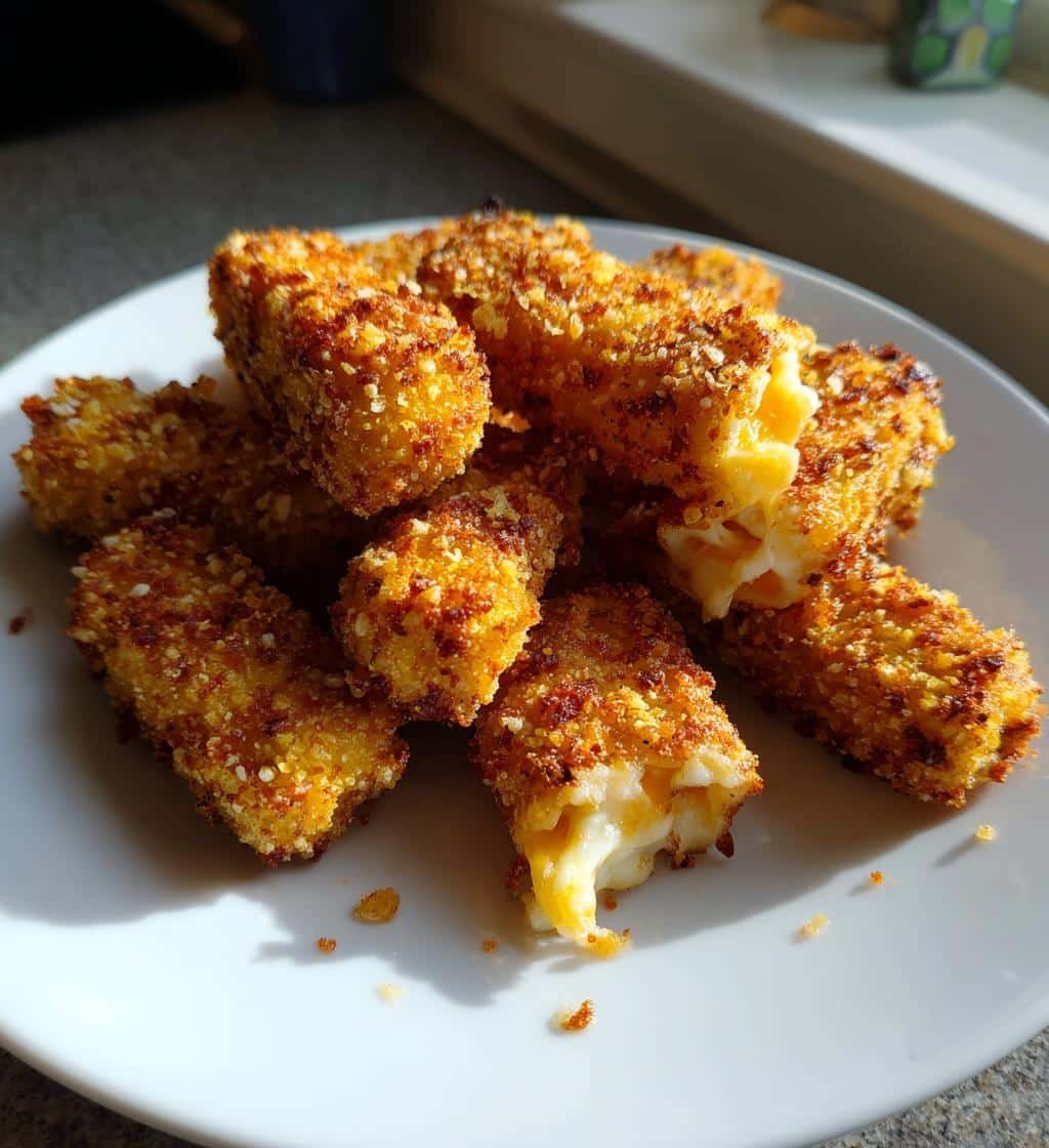 Air Fryer Easy High-Protein Cheese Stick Bites