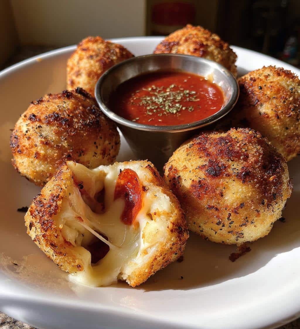 Air Fryer Easy Pizza Bombs Recipe - detail 1