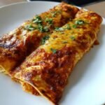 Air Fryer Easy Seafood Enchiladas
