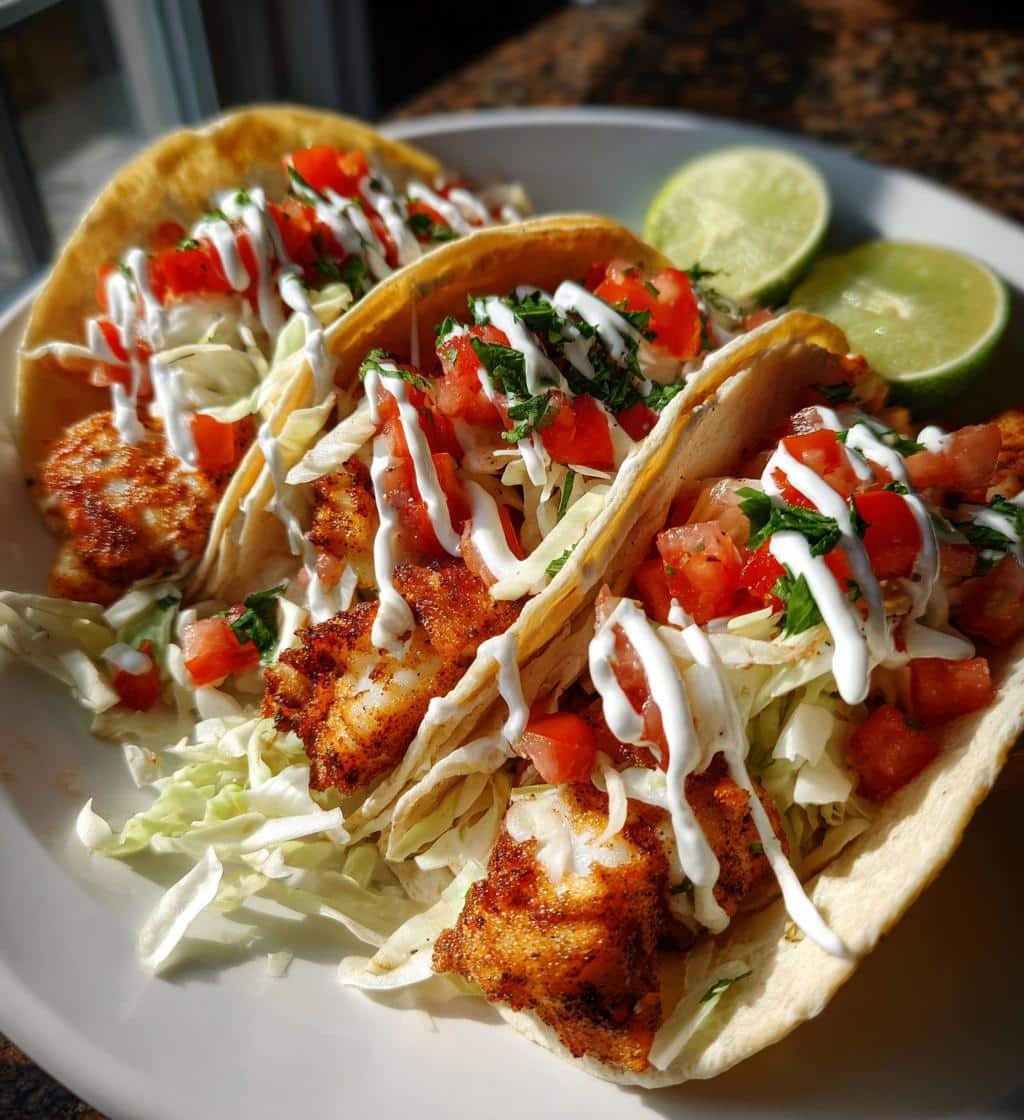 Air Fryer Easy Tacos Fish