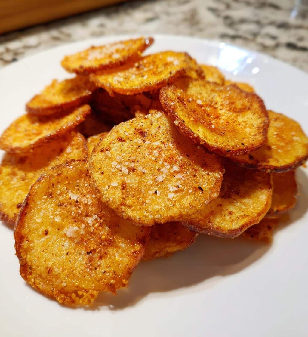 Air Fryer Easy Taro Chips