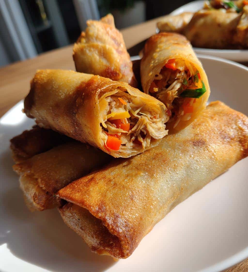 Crispy Air Fryer Egg Rolls Chicken in Just 25 Minutes 4 Air Fryer Egg Rolls Chicken - detail 1