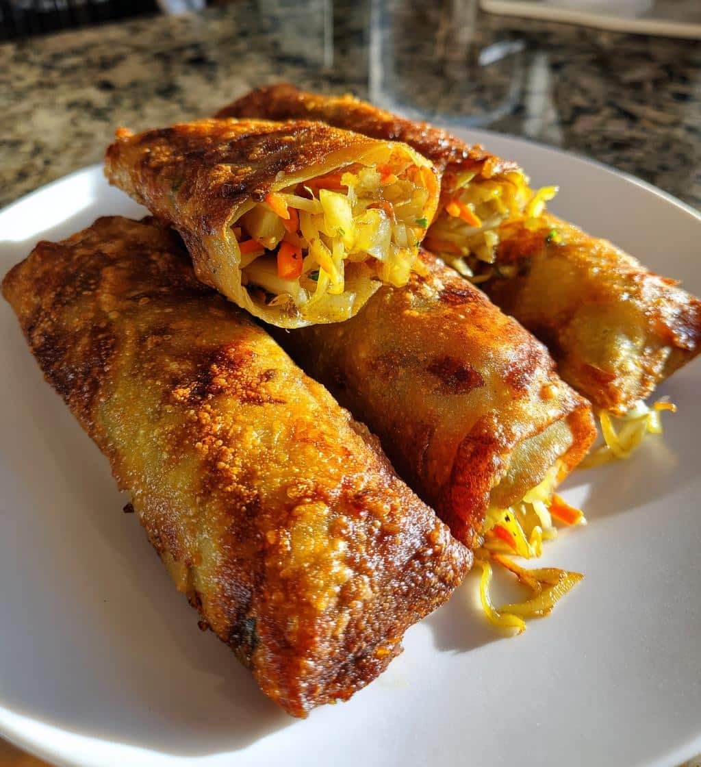 Air Fryer Egg Rolls Vegetable - detail 1