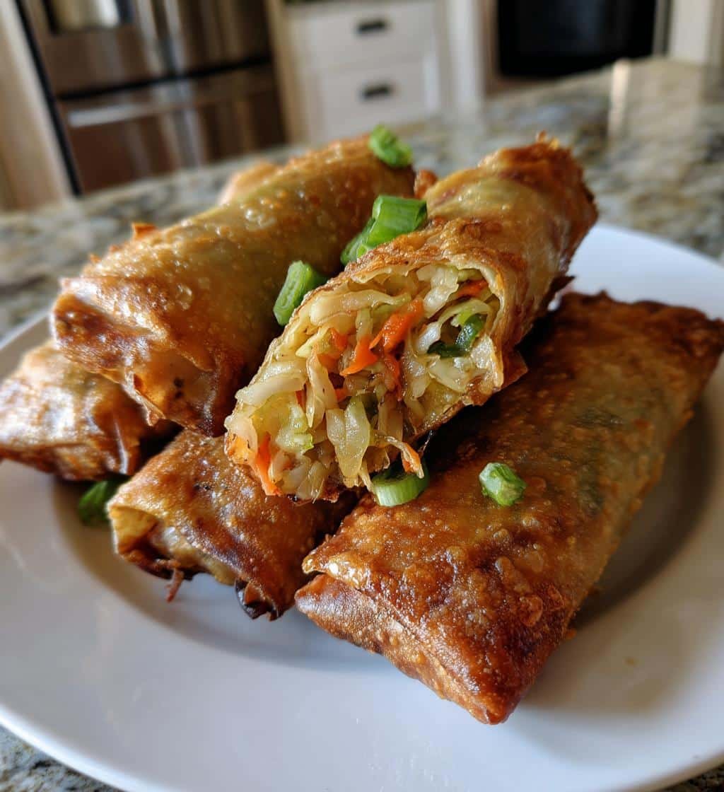 Air Fryer Egg Rolls Vegetable