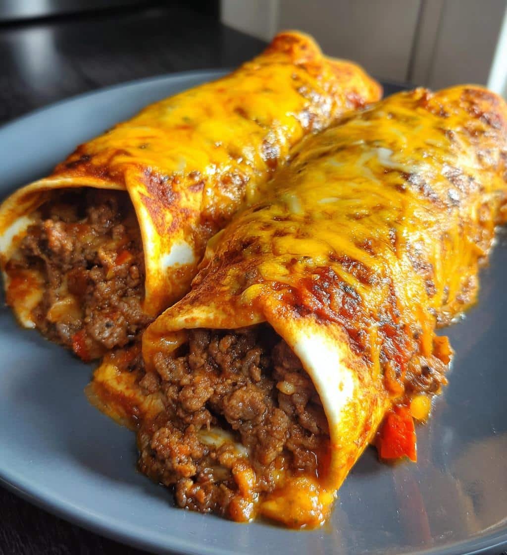 Air Fryer Enchiladas Beef - detail 1
