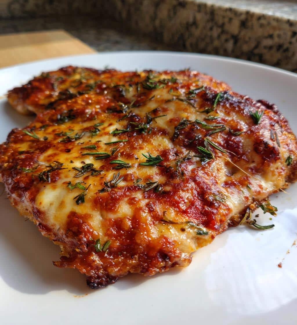 Air Fryer Fleur de Sel & Rosemary Pizza