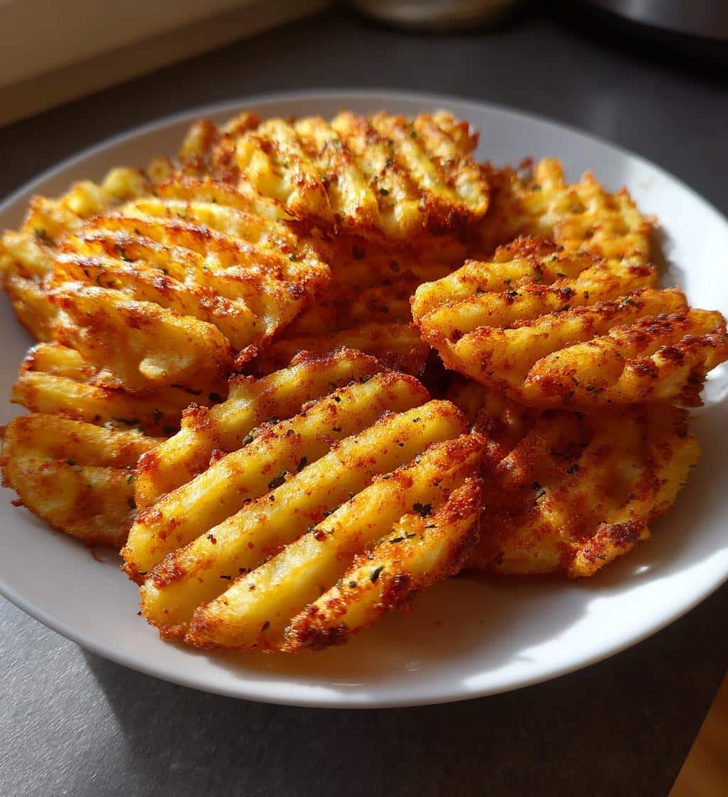 Magical Air Fryer French Fries Waffle Fries in 35 Minutes 4 Air Fryer French Fries Waffle Fries - detail 1