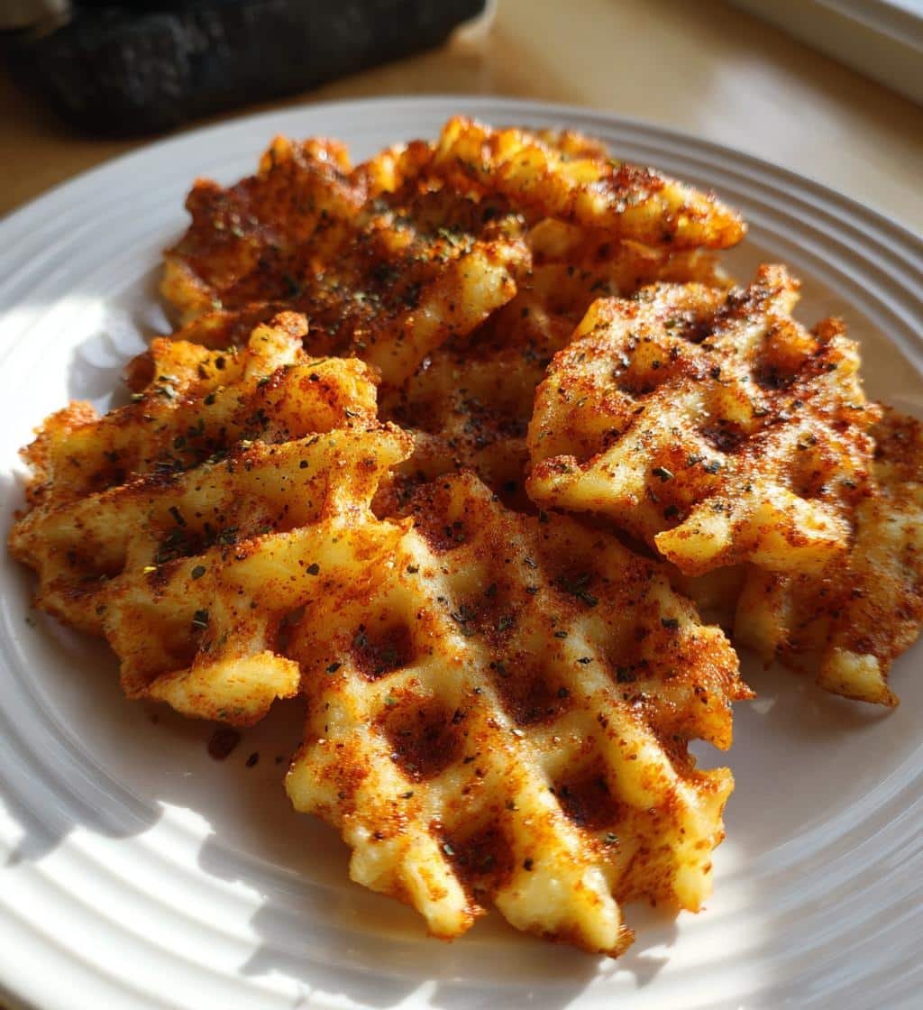 Air Fryer French Fries Waffle Fries