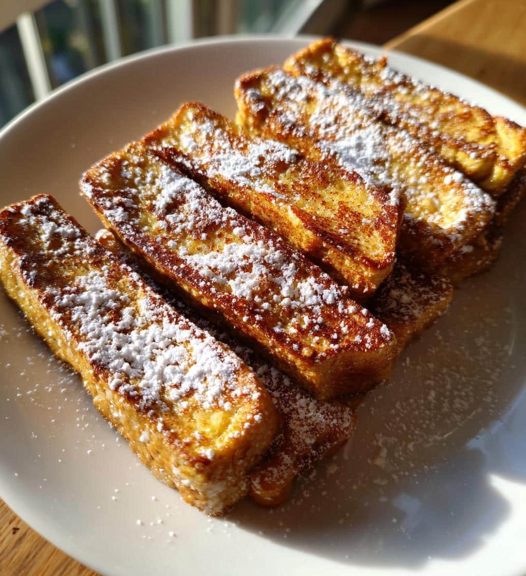 Air Fryer French Toast Sticks (Classic)