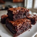 Air Fryer Fudgy Cocoa Brownies
