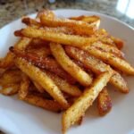 Air Fryer Garlic Cinnamon Sugar Fries