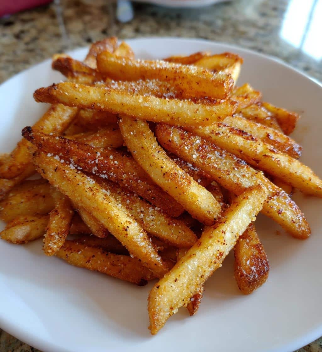 Air Fryer Garlic Cinnamon Sugar Fries