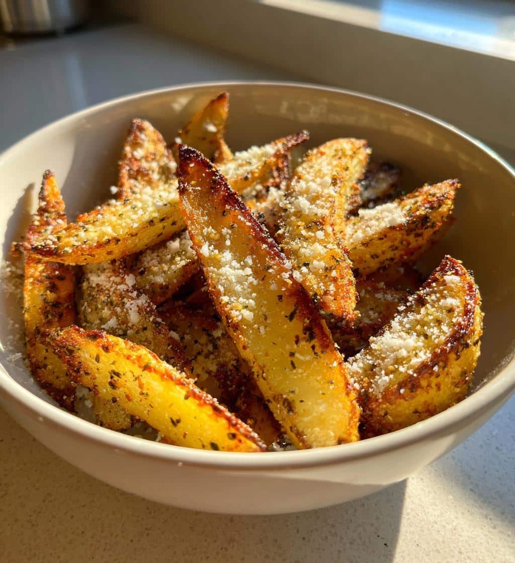 Air Fryer Garlic Cipollini Onion Fries - detail 1