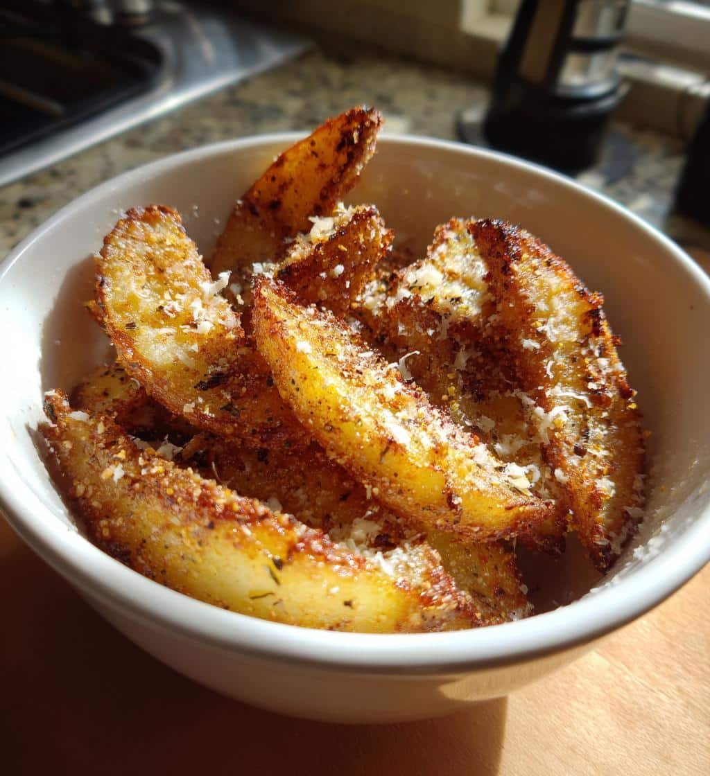 Air Fryer Garlic Cipollini Onion Fries