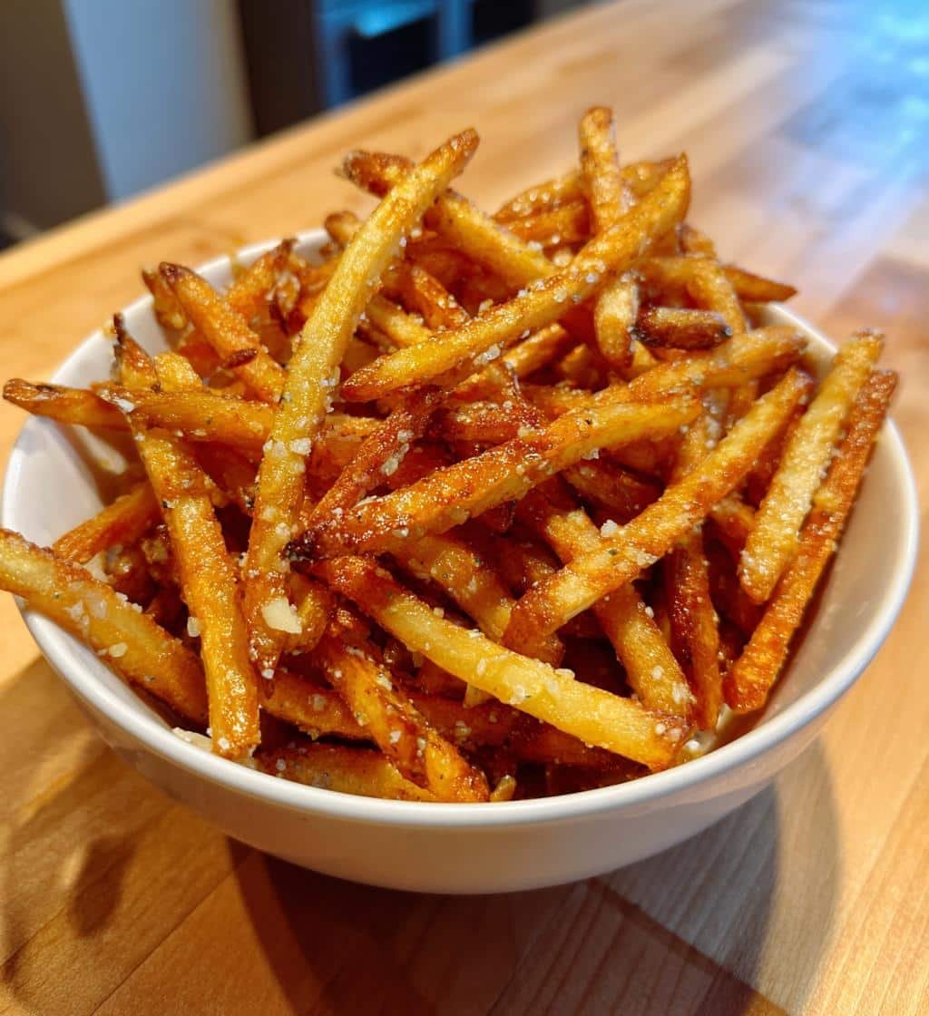 20-Minute Air Fryer Garlic Parmesan French Fries - Irresistible! 4 Air Fryer Garlic Parmesan French Fries - detail 1