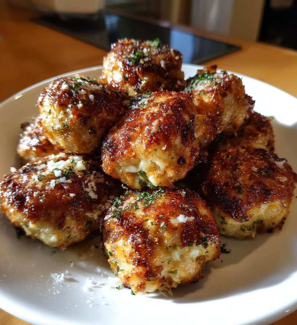 Air Fryer Garlic Parmesan Meatballs - detail 1