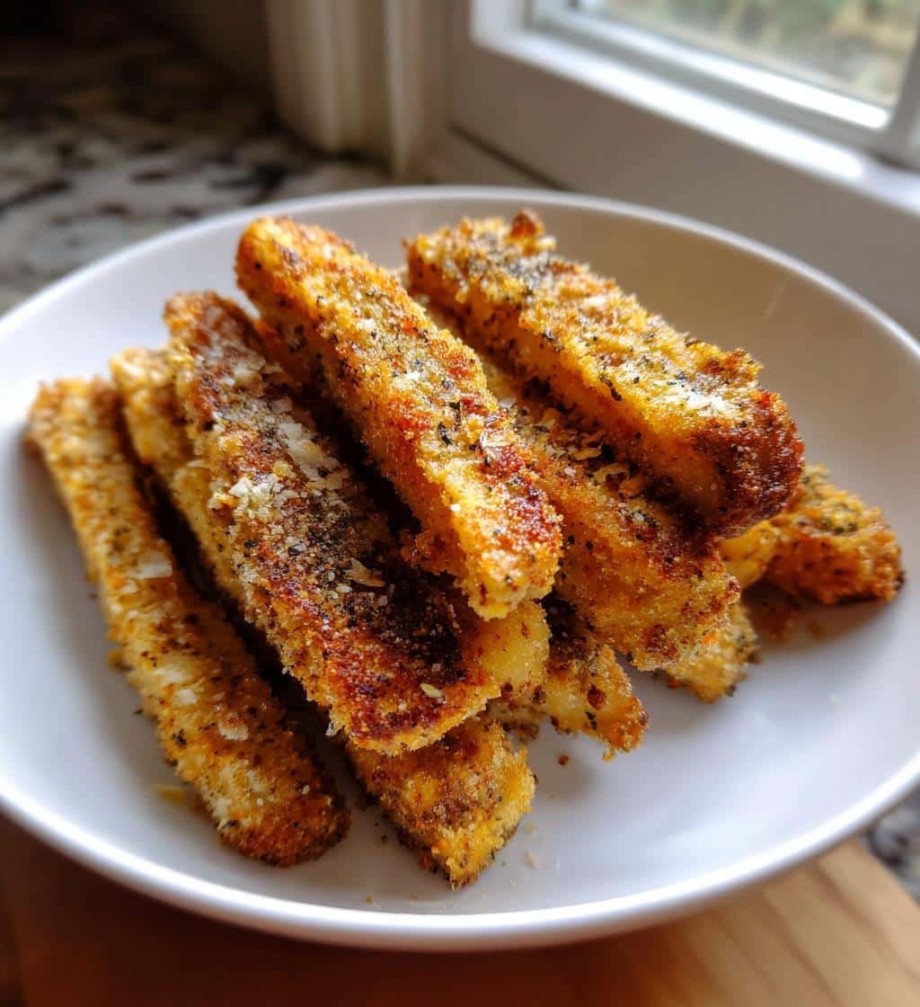 Air Fryer Garlic Wild Mushroom Fries - detail 1
