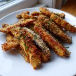Air Fryer Garlic Wild Mushroom Fries