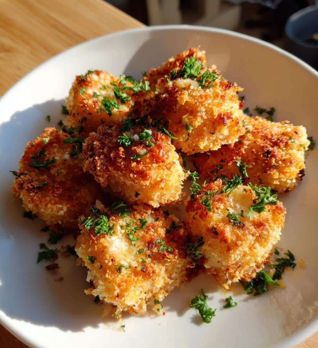 Air Fryer Garlic butter scallop bites - detail 1