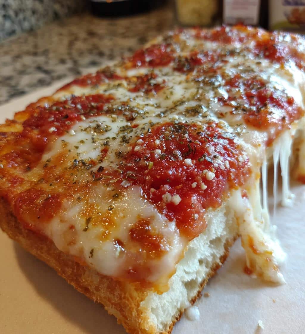 Air Fryer Grandma-Style Pizza - detail 1