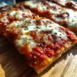 Air Fryer Grandma-Style Pizza