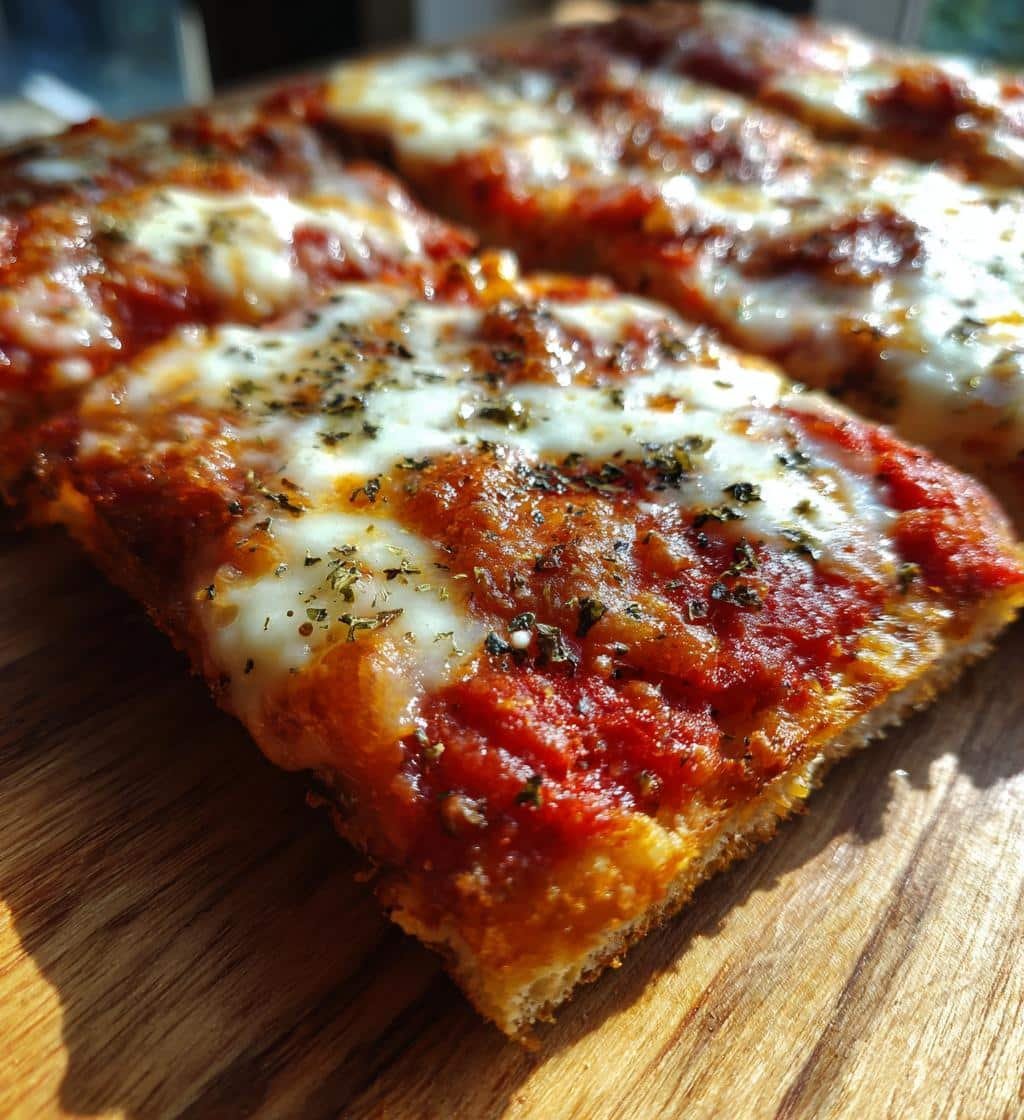 Air Fryer Grandma-Style Pizza