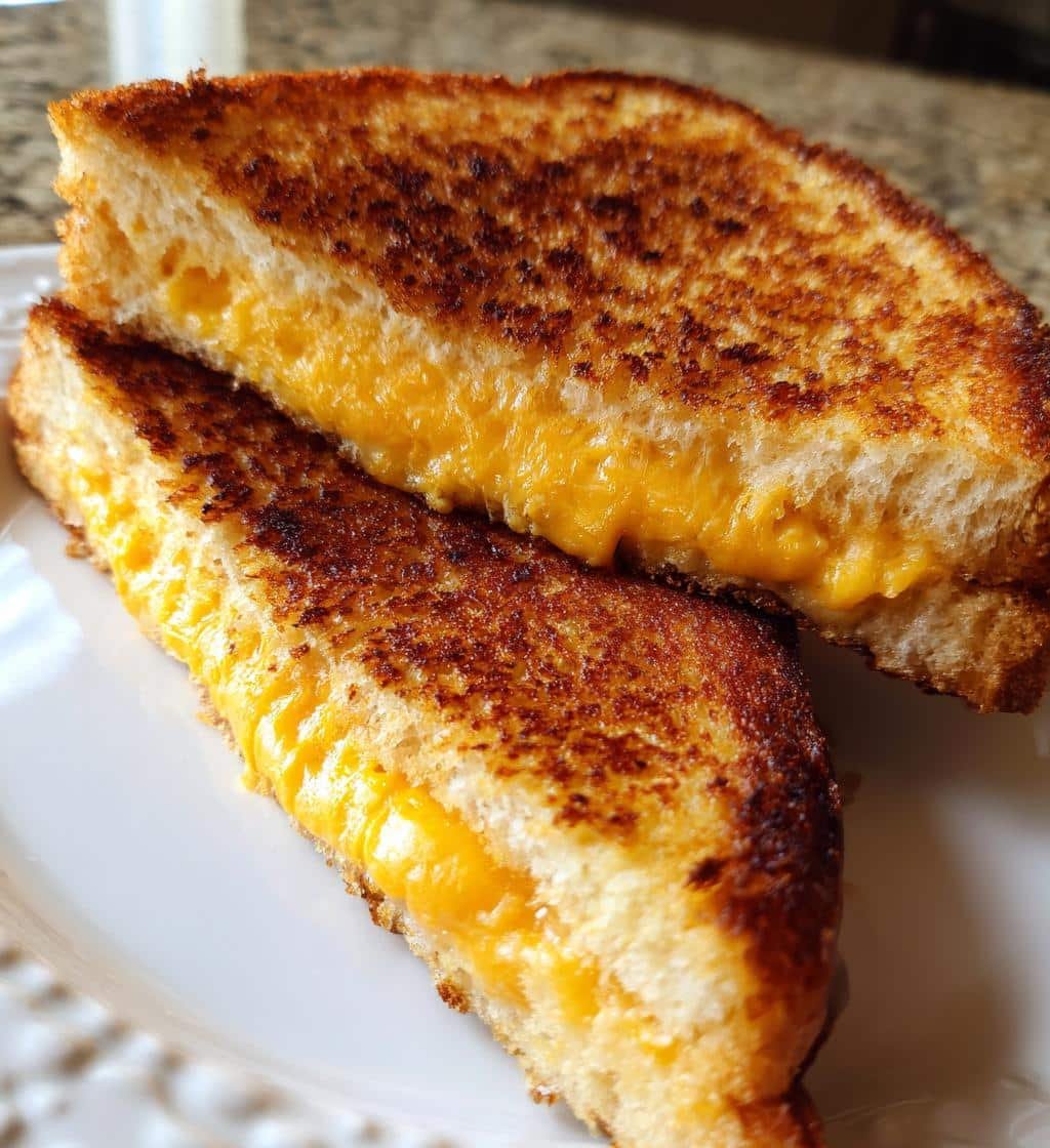 Air Fryer Grilled Cheese Sandwich