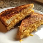 Air Fryer Grilled Cheese with Beer Cheese