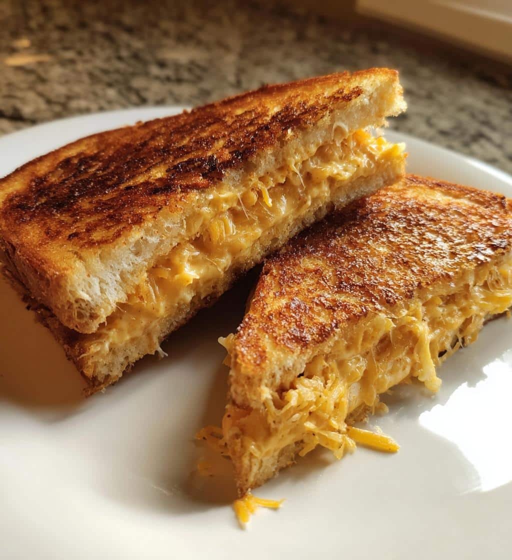 Air Fryer Grilled Cheese with Beer Cheese