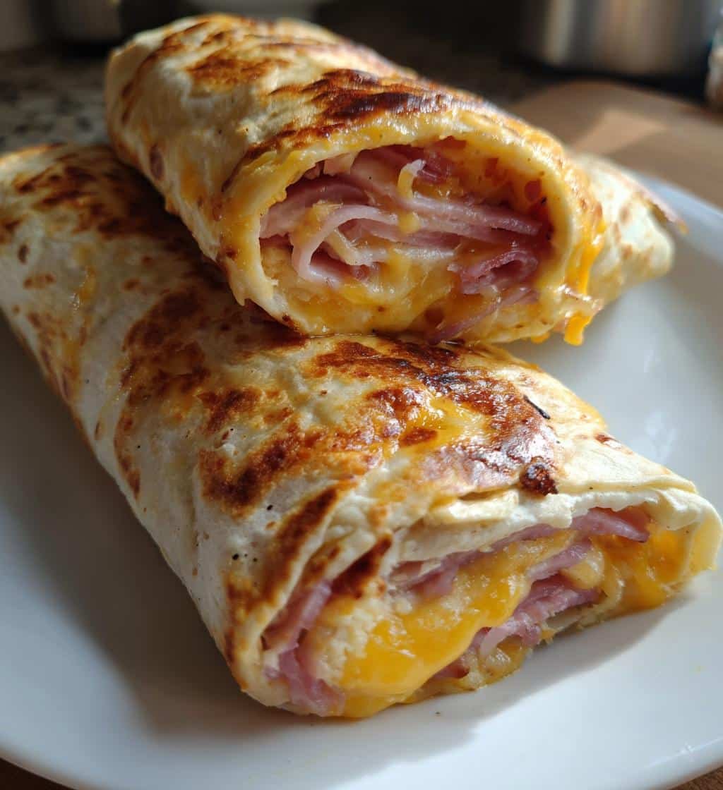 Air Fryer Ham & Cheese Tortilla Roll-Ups - detail 1