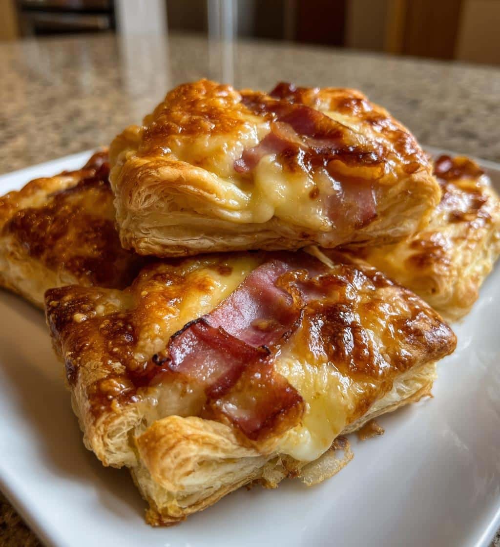 Air Fryer Ham & brie pastry bites - detail 1