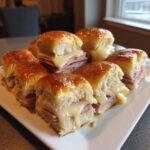 Air Fryer Hawaiian Ham & Swiss Sliders