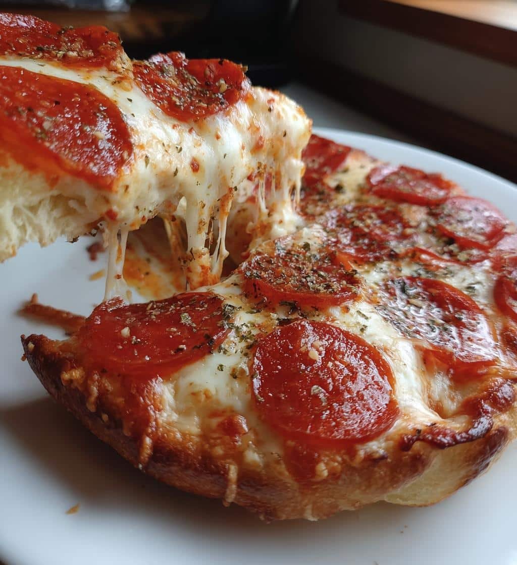 15-Minute Air Fryer Naan Flatbread Pizza - Perfect Pepperoni Bliss 4 Air Fryer Hoamemade Naan Flatbread Pizza - Pepperoni - detail 1