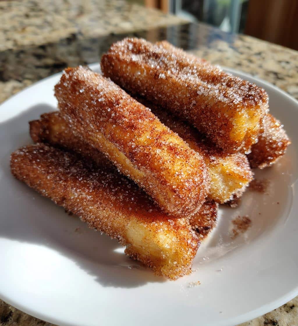 Air Fryer Homemade Cinnamon Sugar French Toast Sticks - detail 1