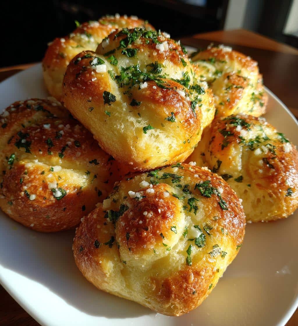 Air Fryer Homemade Garlic Knots Recipe - detail 1