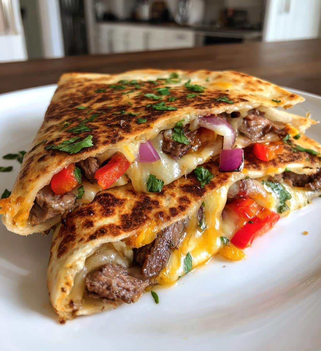 Air Fryer Homemade Quesadilla - Steak - detail 1