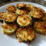 Air Fryer Homemade Zucchini Chips - Parmesan Crust