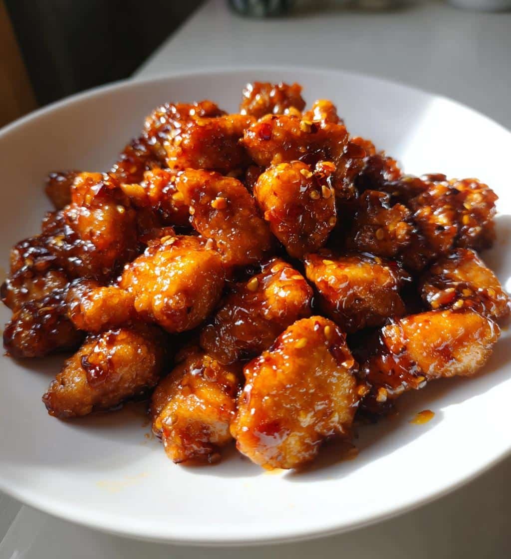 Air Fryer Honey Chilli Chicken