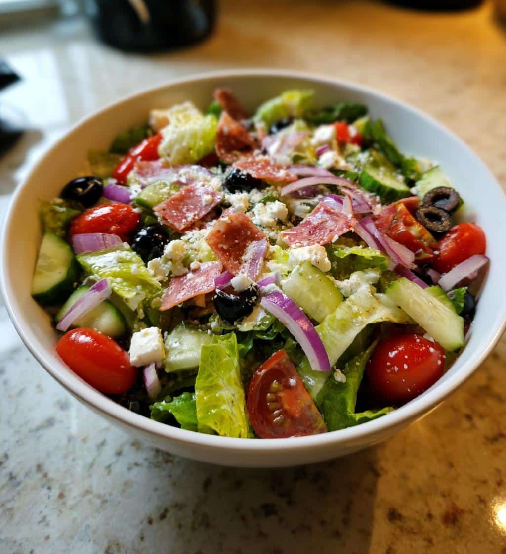 Air Fryer Italian Chopped Salad: Irresistible 15-Minute Meal 4 Air Fryer Italian Chopped Salad Recipe - detail 1