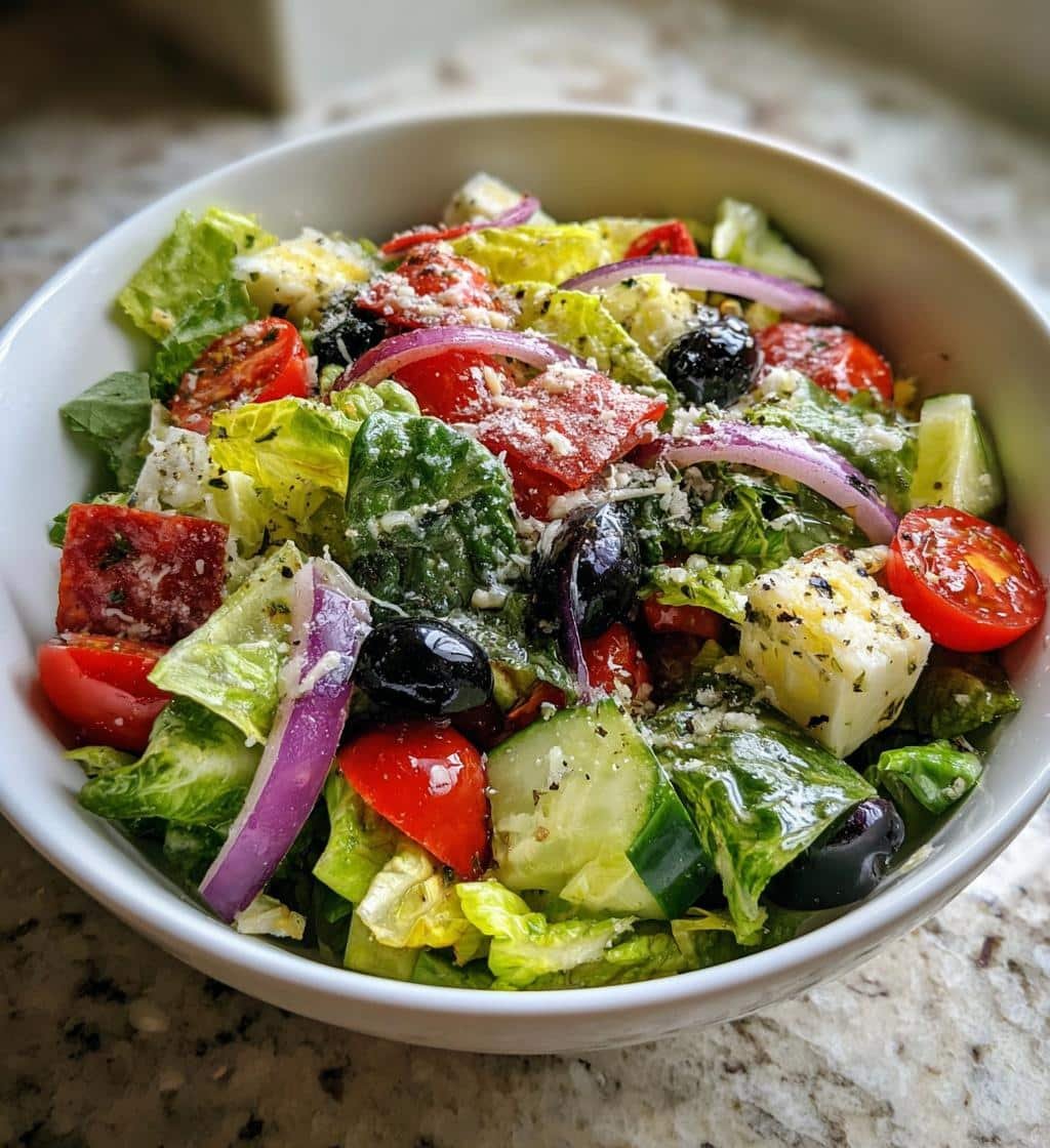 Air Fryer Italian Chopped Salad Recipe