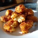 Air Fryer Italian Seasoning & Mozzarella Stuffed Nuggets