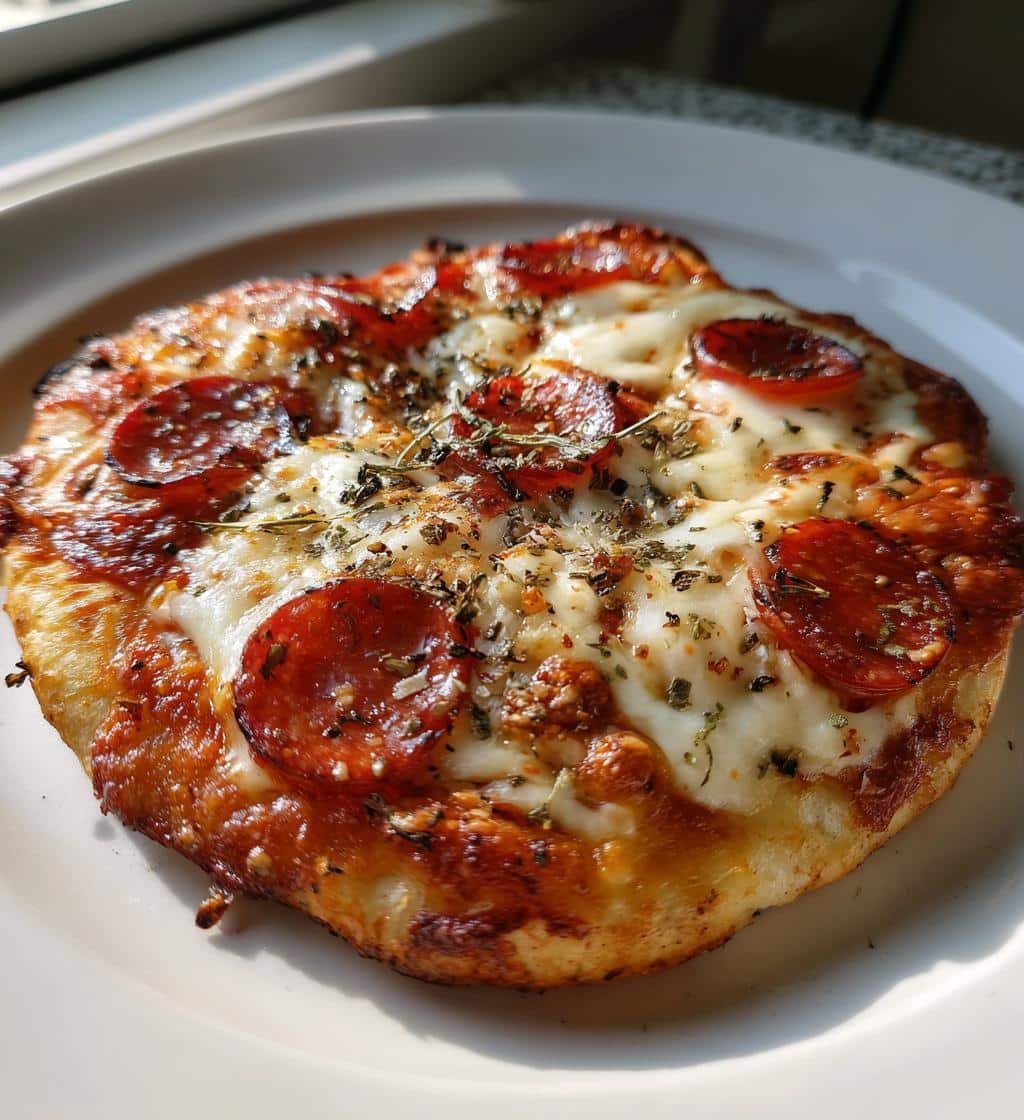 Air Fryer Italian Seasoning Pizza - detail 1