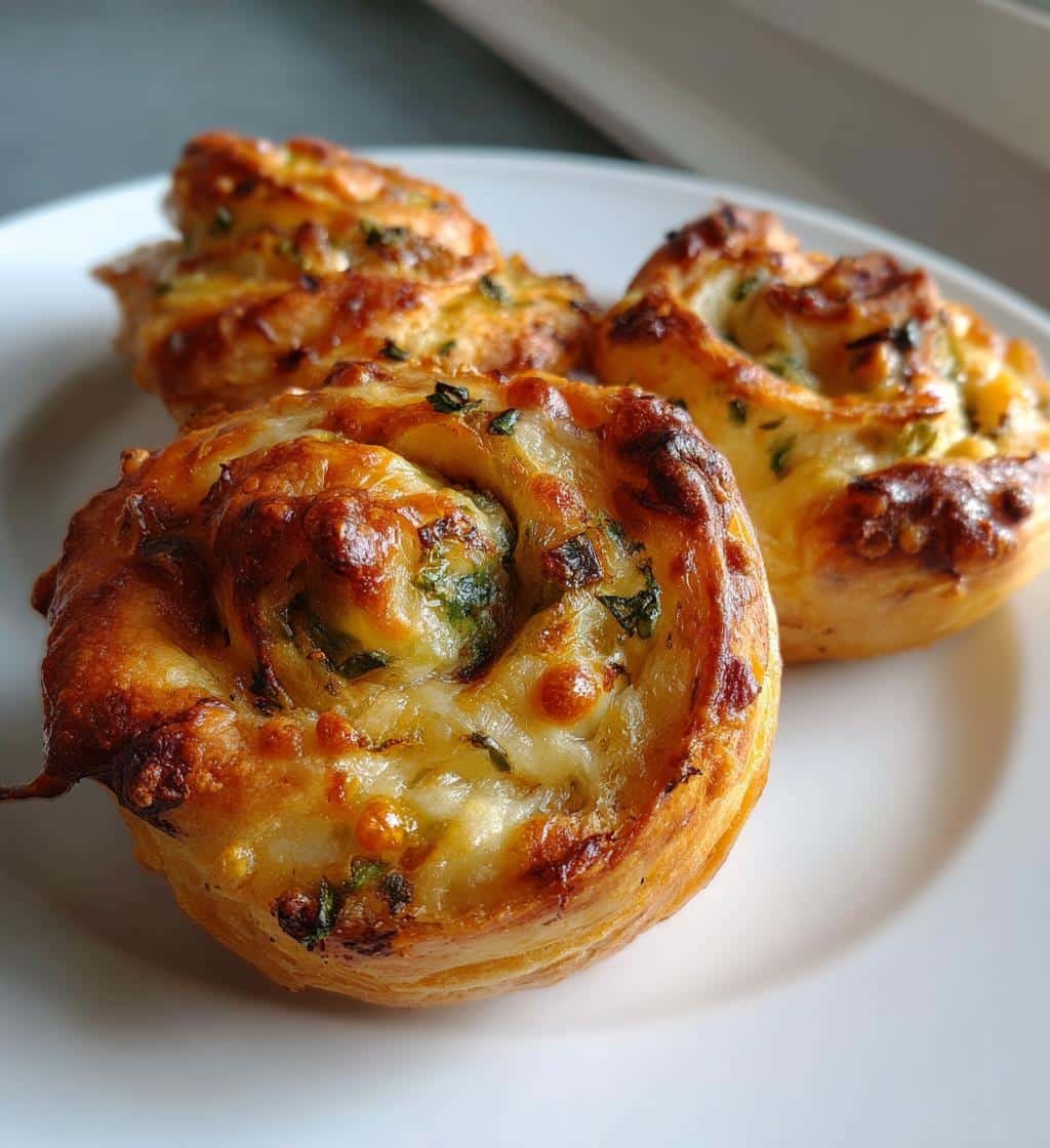 Air Fryer Jalapeño Popper Crescent Roll Pinwheels - detail 1