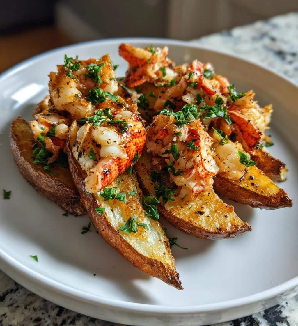 Air Fryer Lobster & Truffle Wedges - detail 1