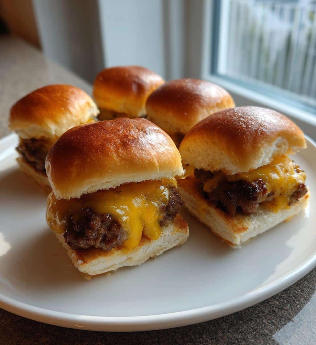 Air Fryer Mini slider burger bites - detail 1