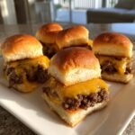 Air Fryer Mini slider burger bites