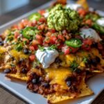 Air Fryer Nachos Loaded