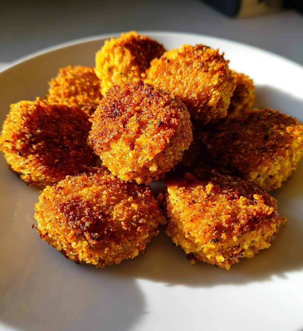 Air Fryer Nuggets Chickpea Vegetarian - detail 1