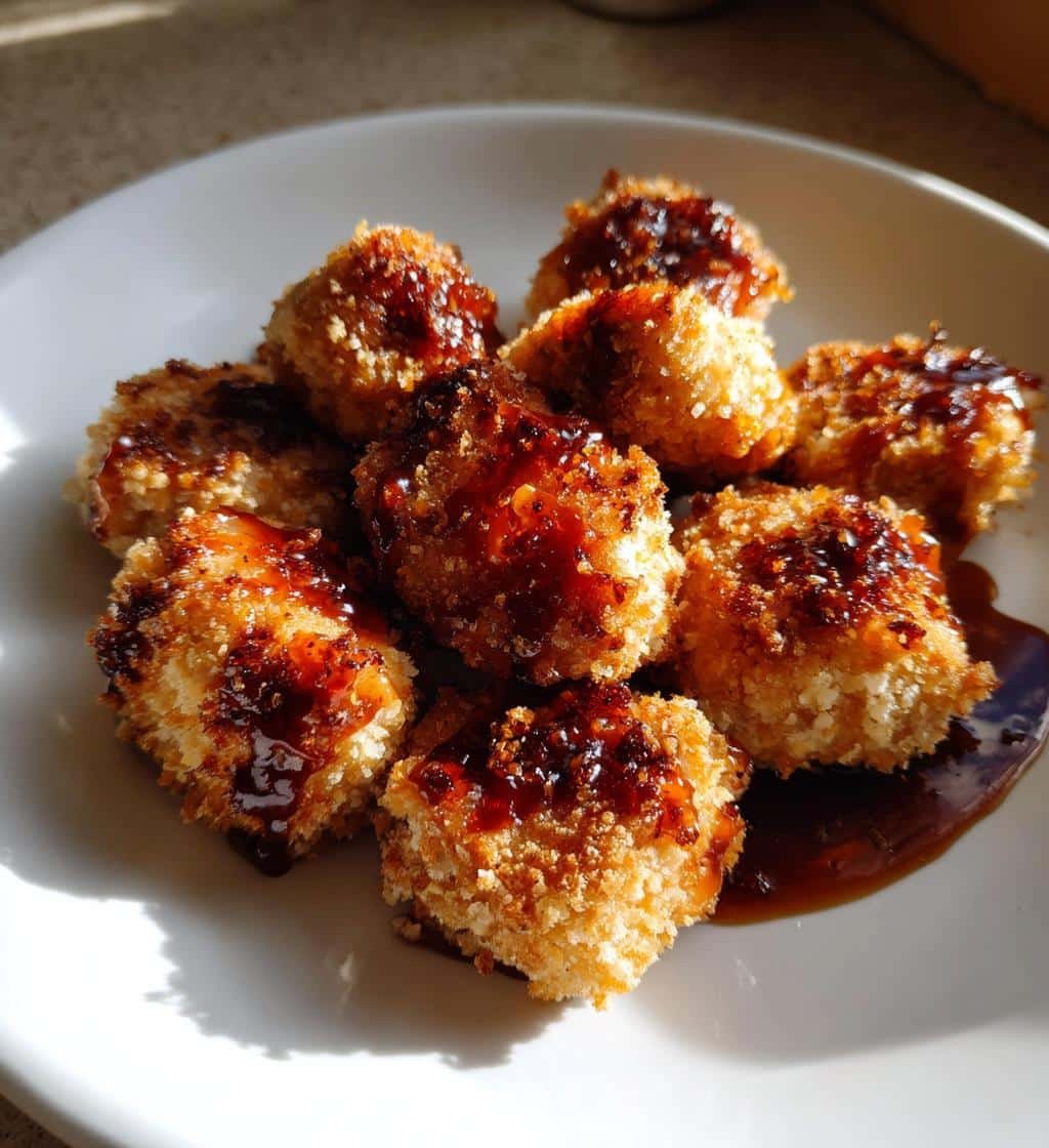 Air Fryer Nuggets with Maple Smoke Glaze (Canadian)